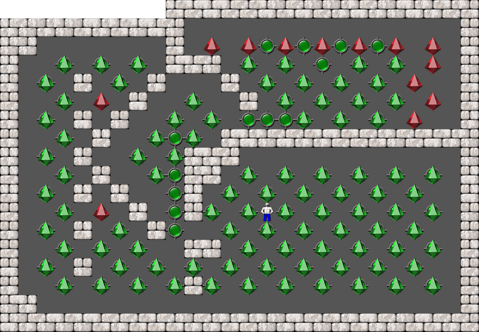 Сокобан fun levels уровень 2